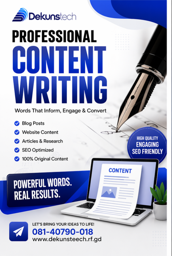 CONTENT WRITING