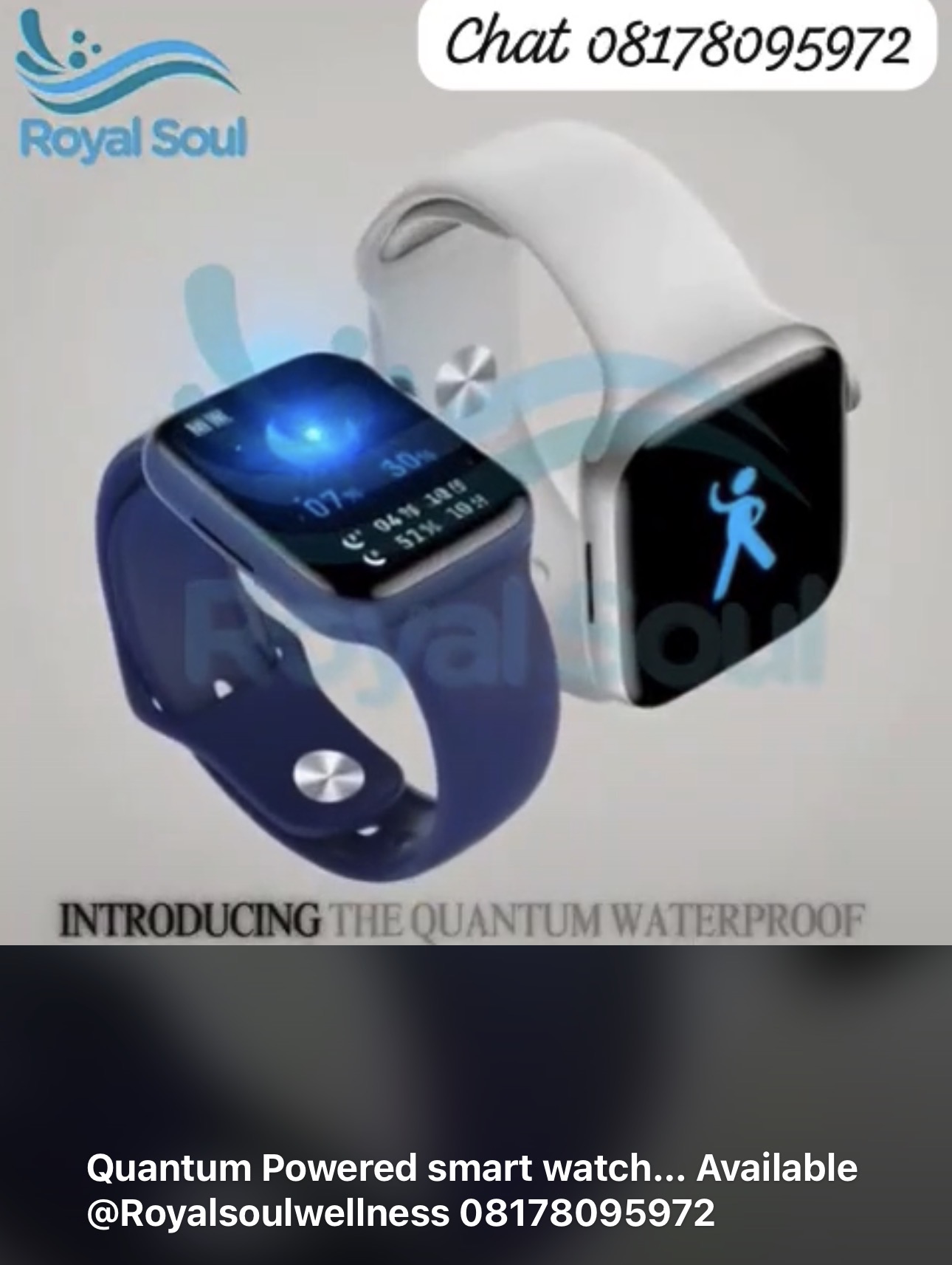 Quantum Energy Smart Watch